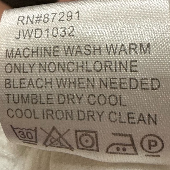 Johnny Was White Flare Jeans with Vibrant Side Trim - Picture 9 of 10